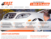 Tablet Screenshot of fast-auto-shipping.com